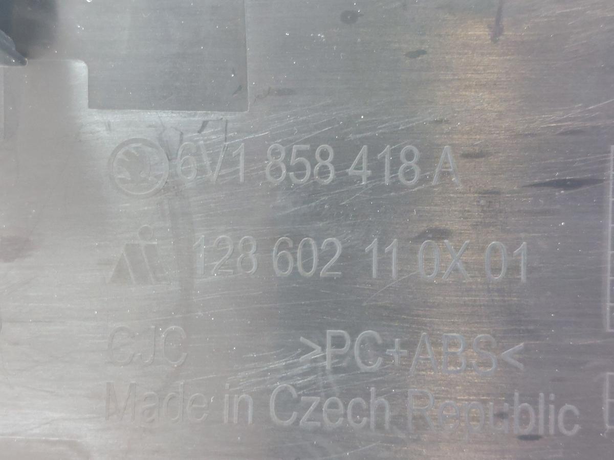 Skoda Fabia 3 III NJ Blende Verkleidung Armaturenbrett rechts OEM