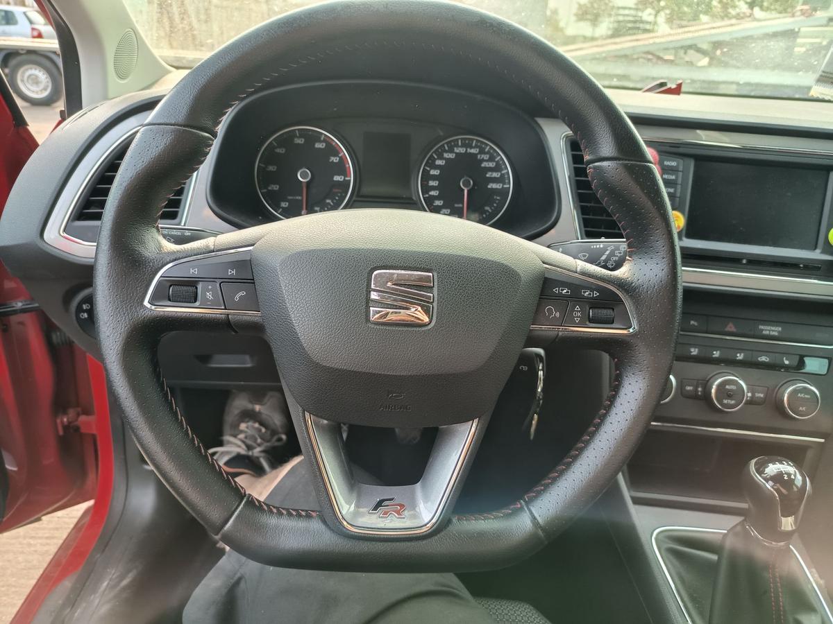 Seat Leon ST 5F original FR Lenkrad Leder Multifunktion Sportlenkrad EZ2015