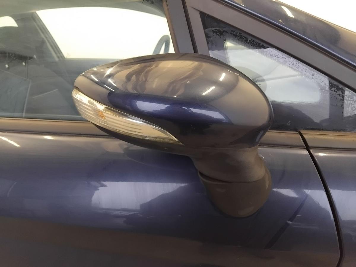 Ford Fiesta JA8 orig Au&szlig;enspiegel rechts elektrisch&beheizt Atlantikblau BJ2011