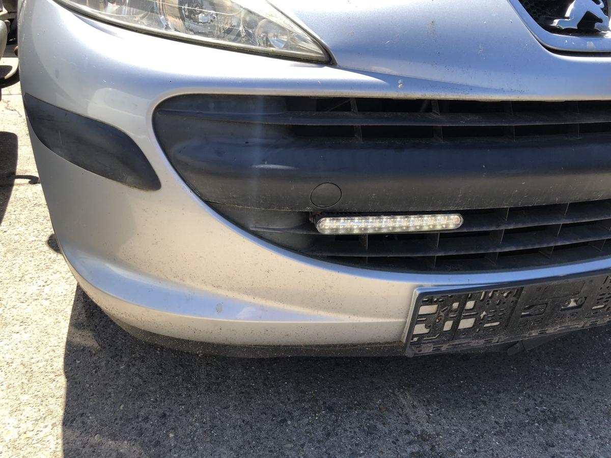 Peugeot 207 WA WC Sto&szlig;f&auml;nger vorn Frontsch&uuml;rze bis 2009 EZR Aluminiumgrau