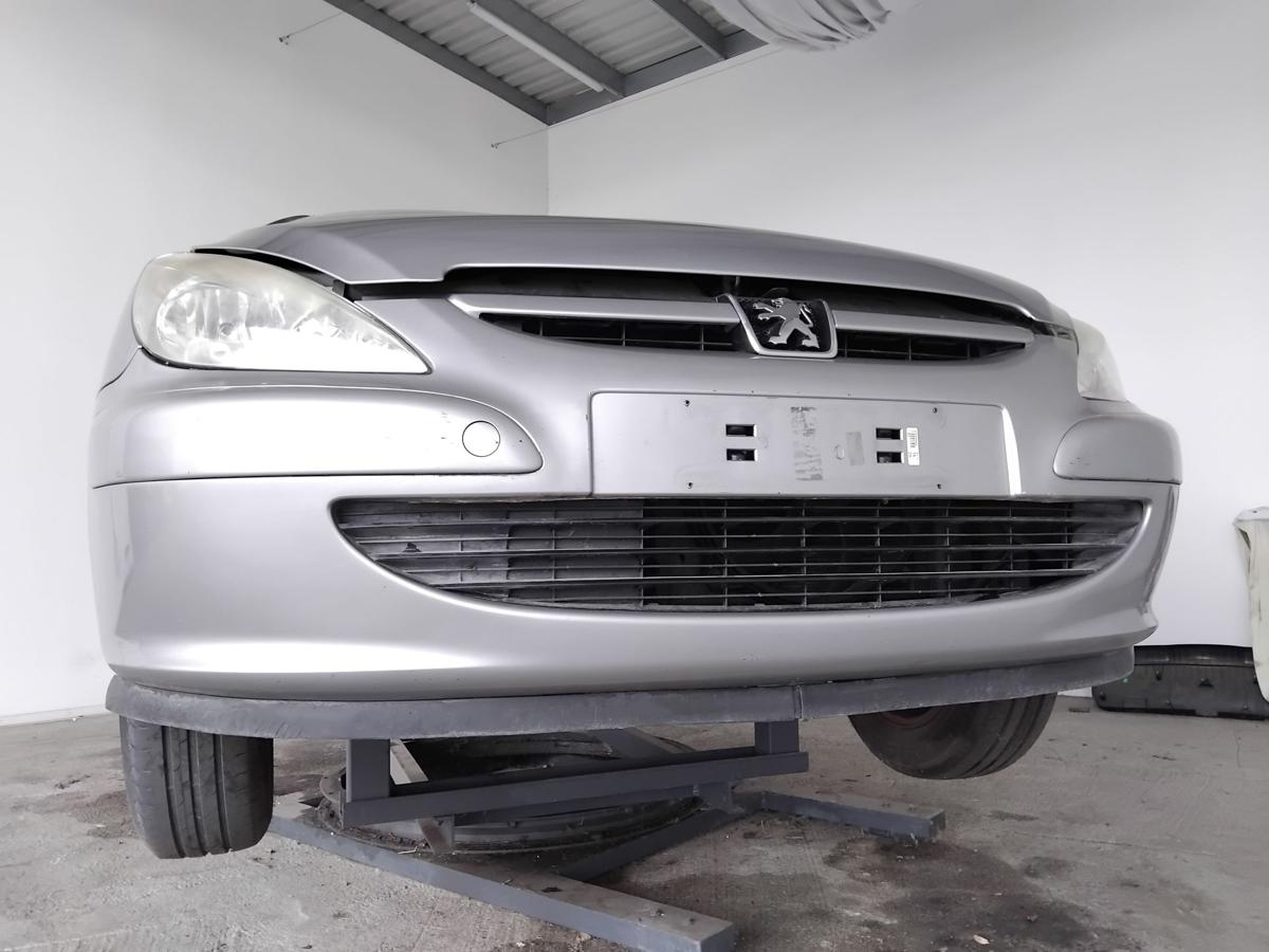 Peugeot 307 original Sto&szlig;stange Stossf&auml;nger vorn BJ2004 EZA Gris Sidobre Metallic