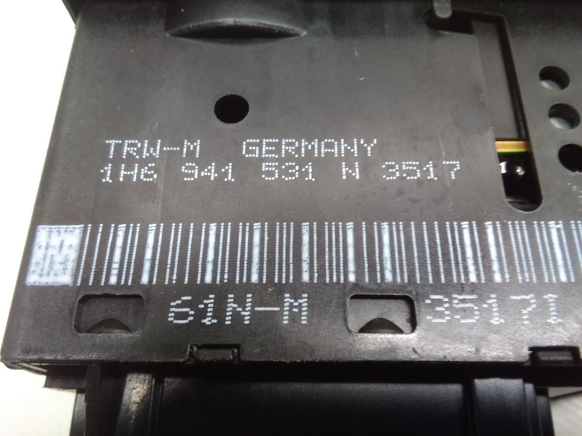 VW Golf 3 1H original Lichtschalter 1H6941531N TRW BJ1998