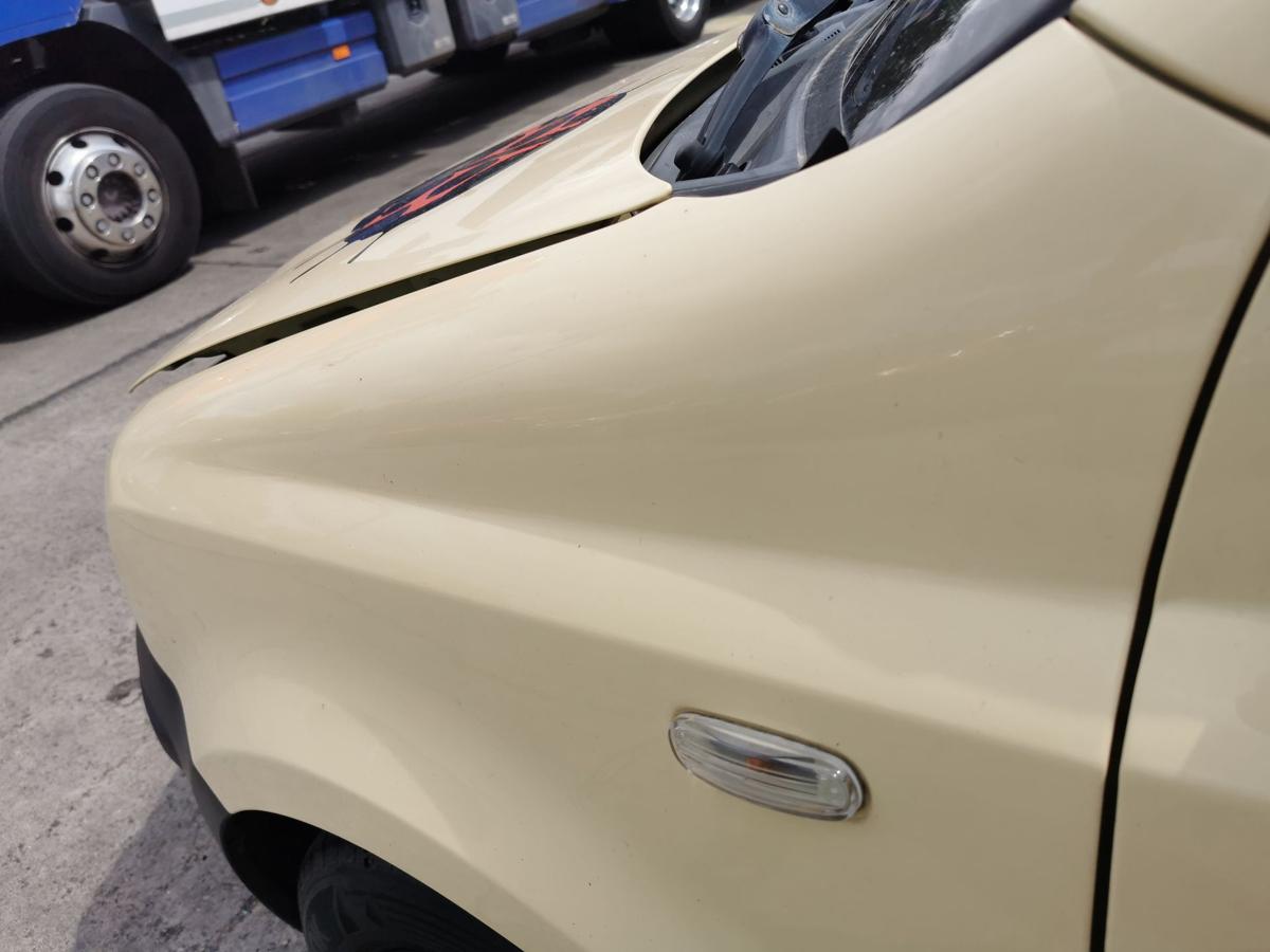 Fiat Panda 169 Kotflügel Fender Seitenwand vorn links 541 Giallo Ottimista Gelb