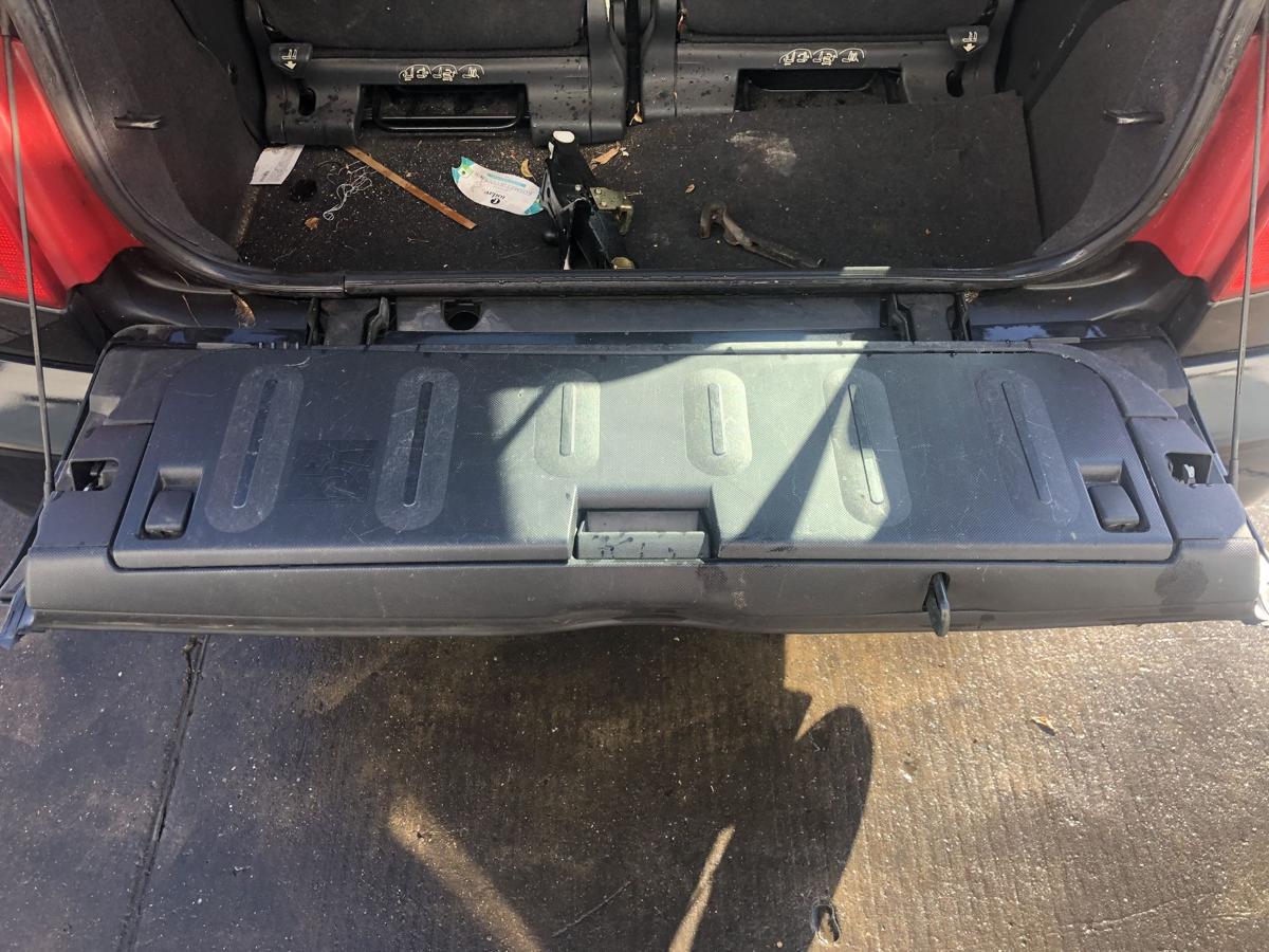 Citroen C2 original Heckklappe unten Deckel hinten EXY Onyxschwarz Bj 2004