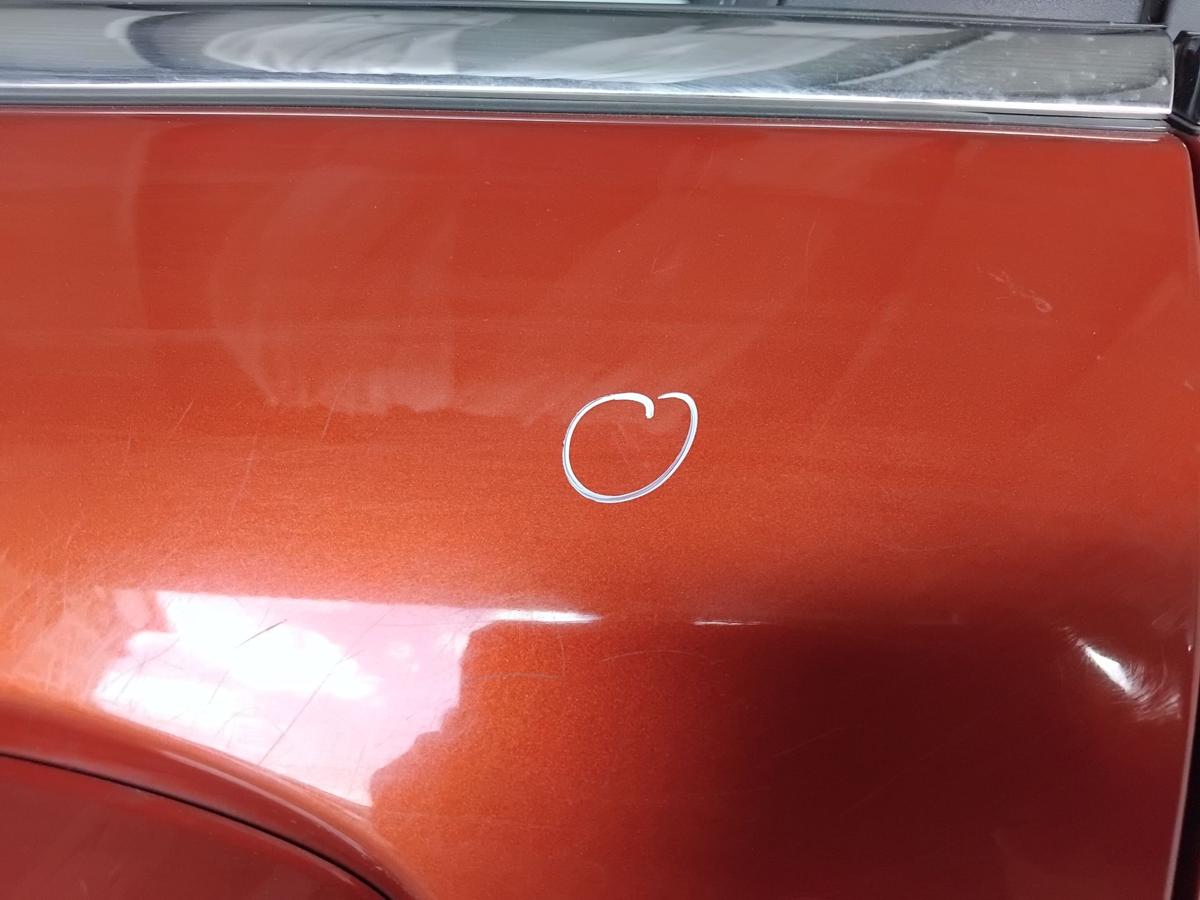 Ford Fiesta JA8 T&uuml;r vorn links Fahrert&uuml;r 5-t&uuml;rig tangorotmetallic BJ2010
