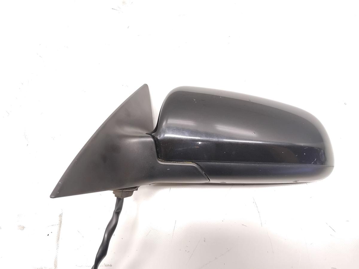 Audi A6 4F Au&szlig;enspiegel links LZ9W Ebonyschwarz elek anklappbar beheizt BJ2004