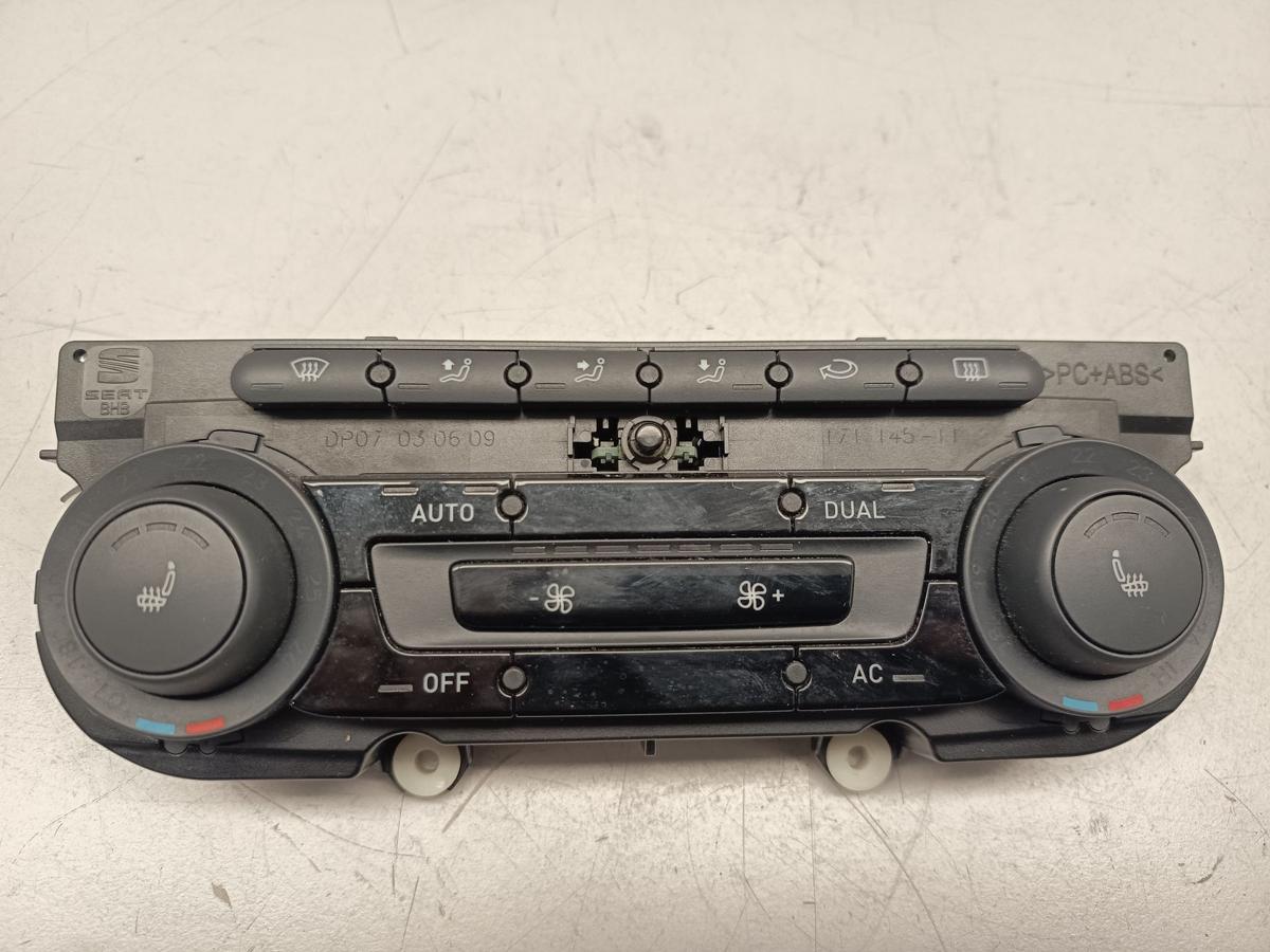 Seat Leon 1P Facelift Bj 2009 orig Heizungsbet&auml;tigung Sitzheizung Klimaautomatik