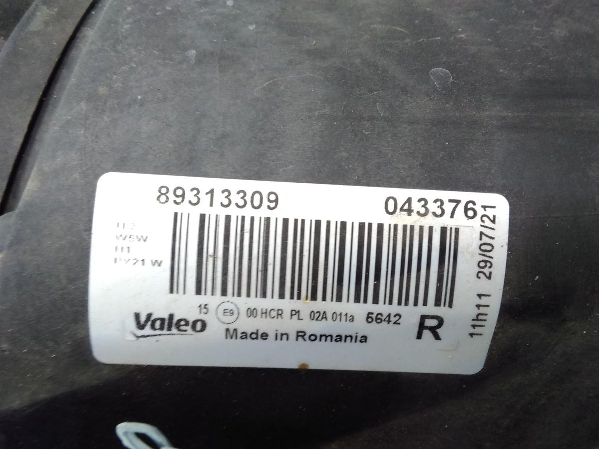 Opel Corsa D original Scheinwerfer rechts chrom Valeo Halogen mit LWR Bj.2006