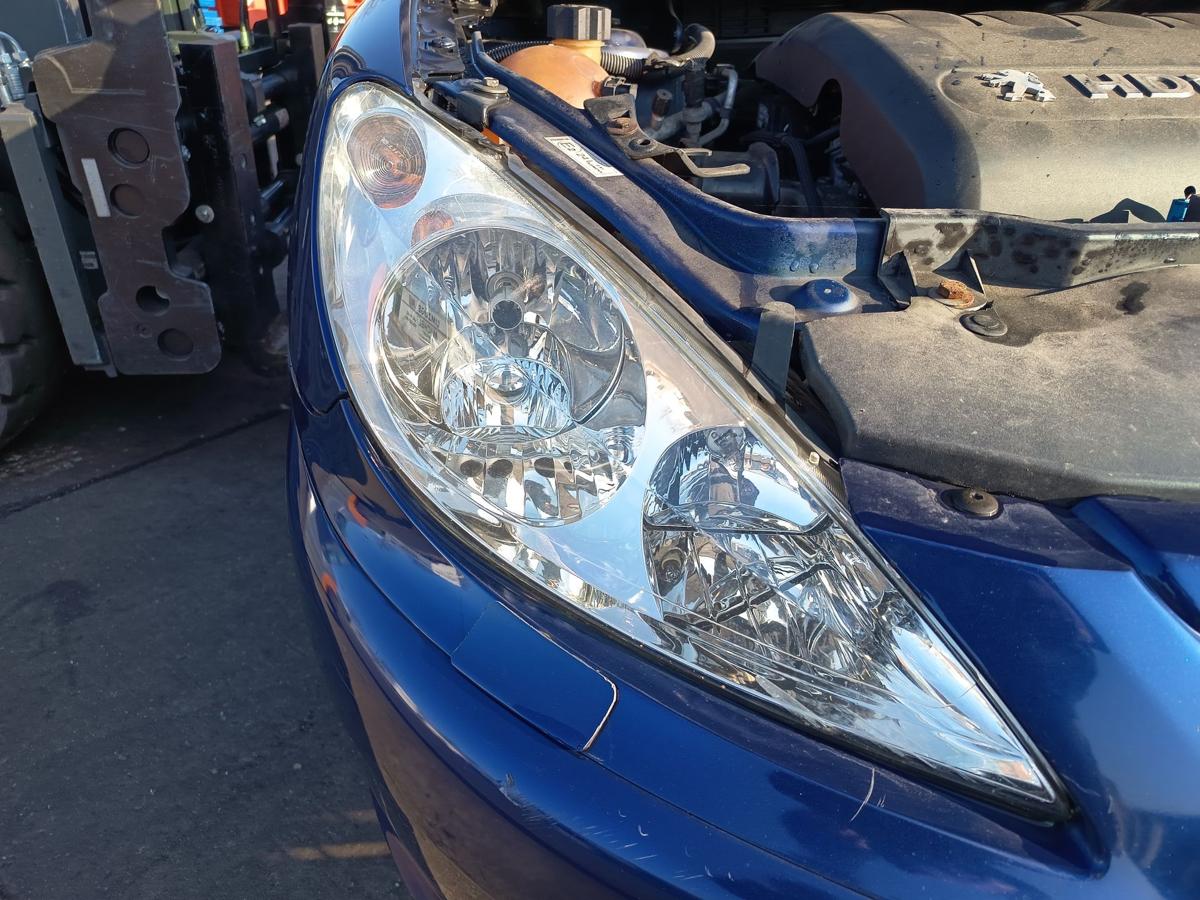 Peugeot 307 original Scheinwerfer rechts Halogen/Haupt/Licht/Front Bj 2004