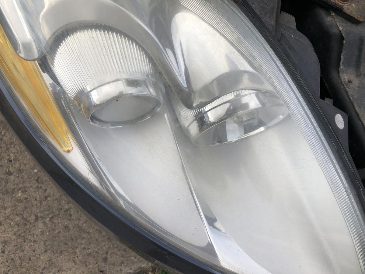 Fiat Bravo 198 Scheinwerfer rechts Hauptscheinwerfer Halogen Tr&uuml;b Blind OEM