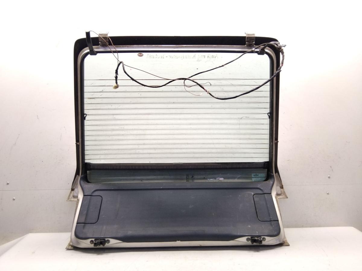 Audi 100 Avant Typ 44 C3 Heckklappe zermattsilber LY7Y mit Heckscheibe Bj.1986