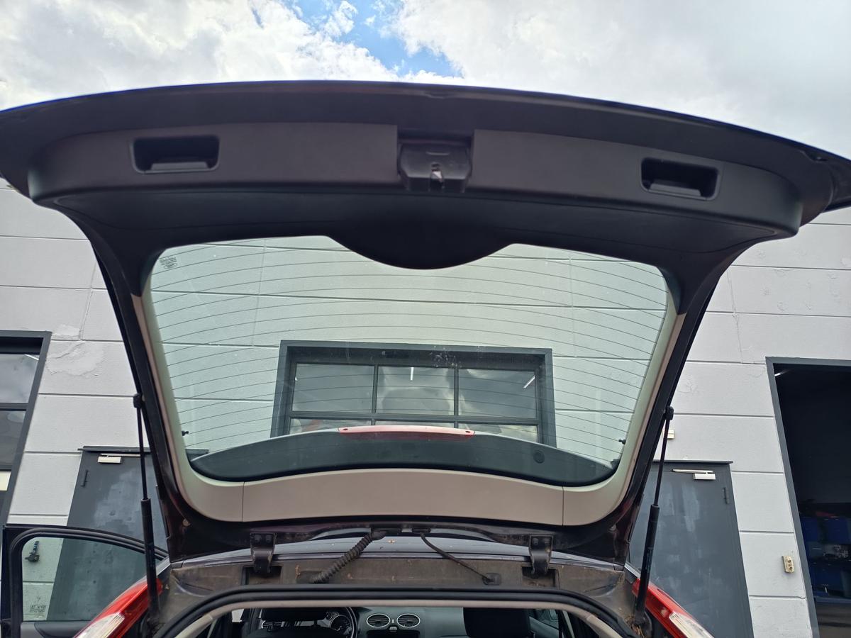 Ford Focus DA3 original Heckklappe mit Scheibe Rost Indianapolisblau Bj 2009