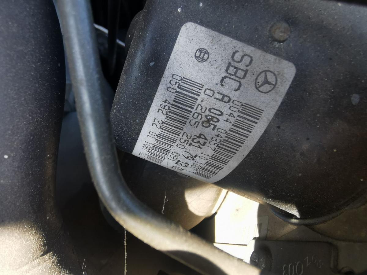 Mercedes E Klasse S211 ABS Hydroaggregat Steuergerät SBC Bastlerware DEFEKT TEXT