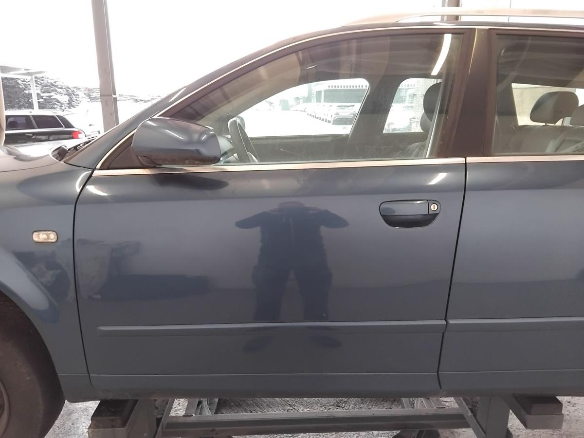 Audi A4 B6 8E T&uuml;r vorn links Fahrert&uuml;r LZ5C Mauritiusblaumetallic BJ2003