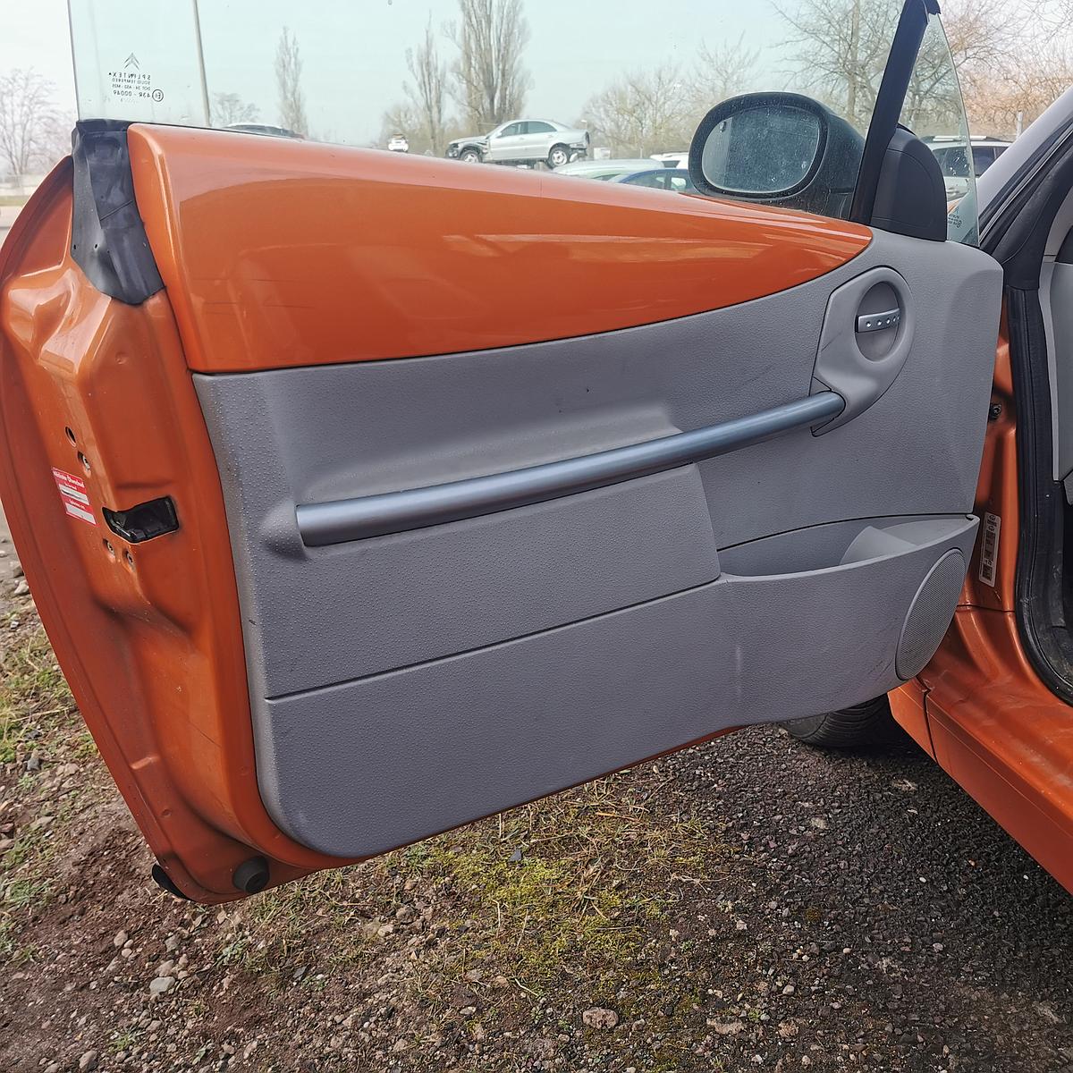 Citroen C3 Pluriel H Bj.03 Fahrertür Tür vorn links *Dellen* KHU-Orange Aerien