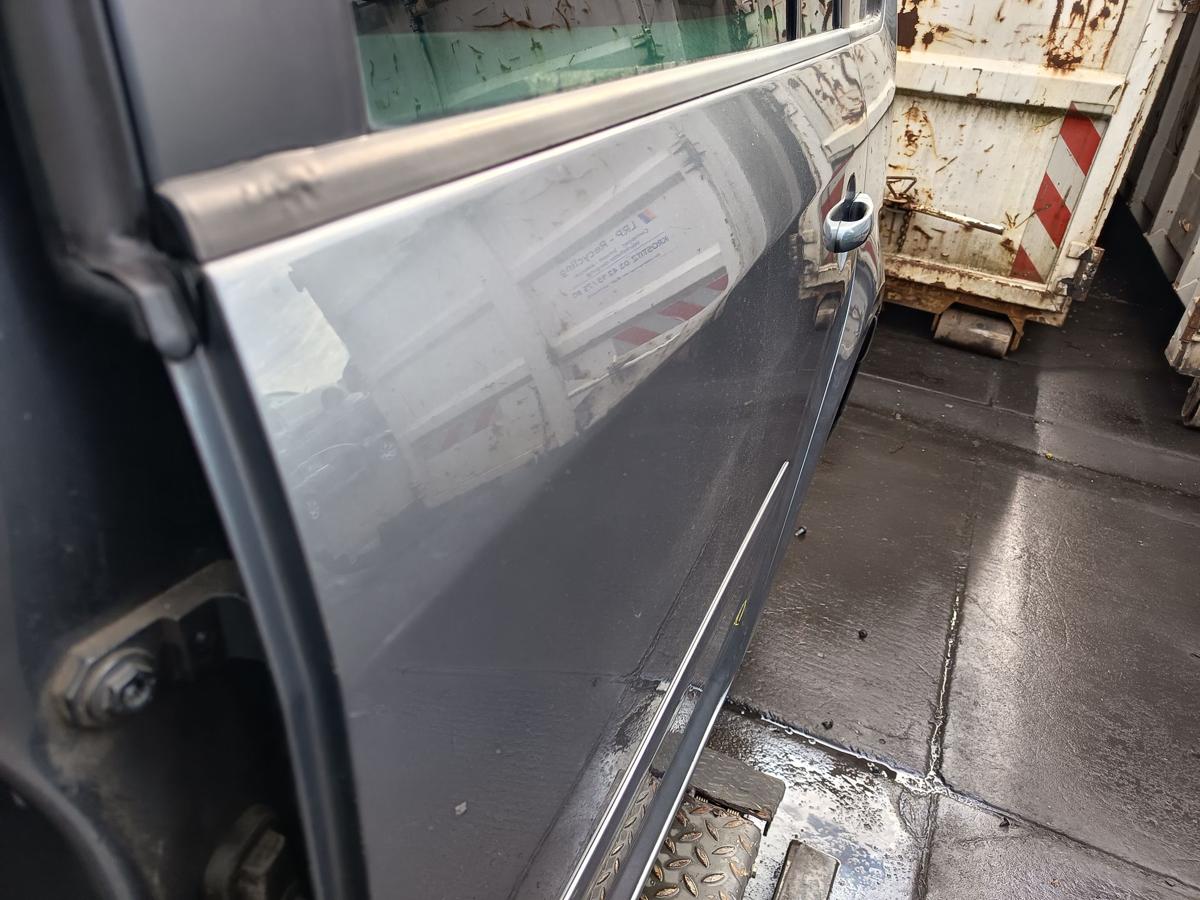 VW Touran 1T original Tür hinten links Fond D7X Platingrau Bj 2006