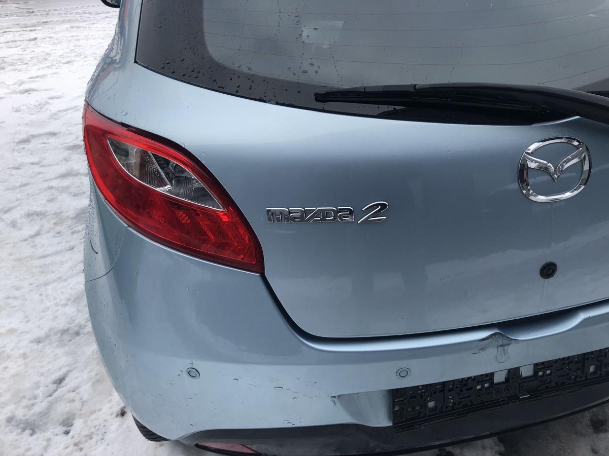 Mazda 2 Typ DE Heckklappe mit Scheibe Rohbau Kofferraumklappe 33Y Icy Blue Met