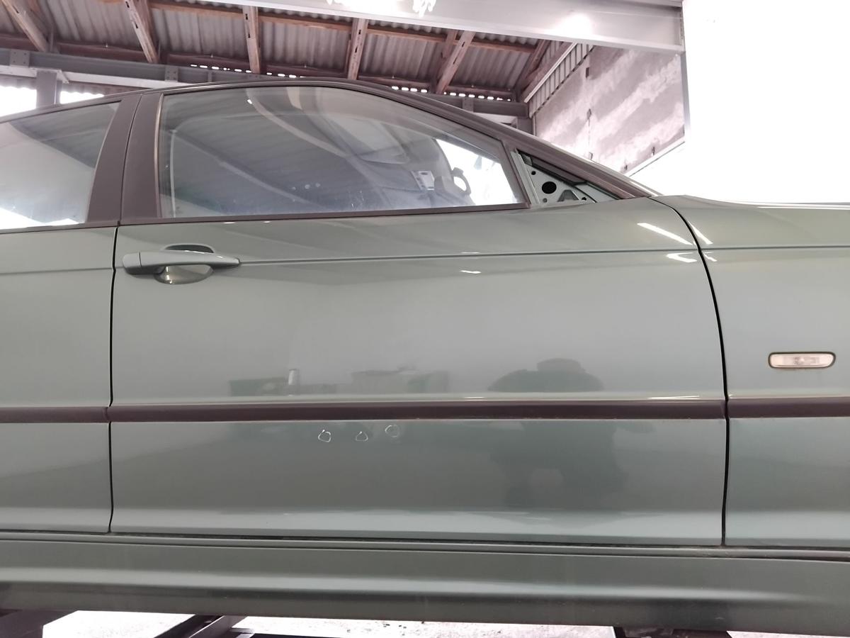 BMW 3er E46 T&uuml;r vorn rechts Beifahrert&uuml;r meergr&uuml;nmetallic 393 BJ1999