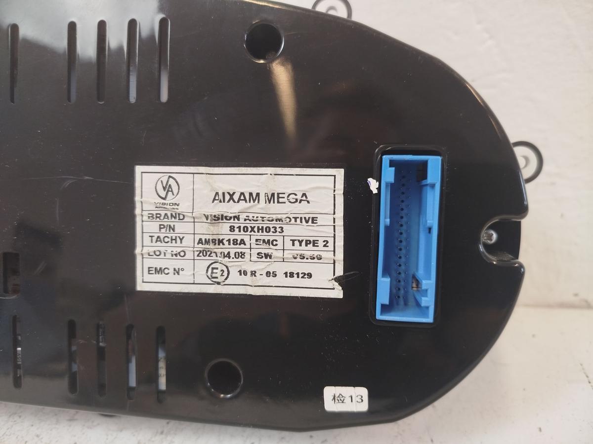 Aixam Minauto Access Modell 2021 Tacho Kombiinstrument Tankanzeige Cockpit 12tkm