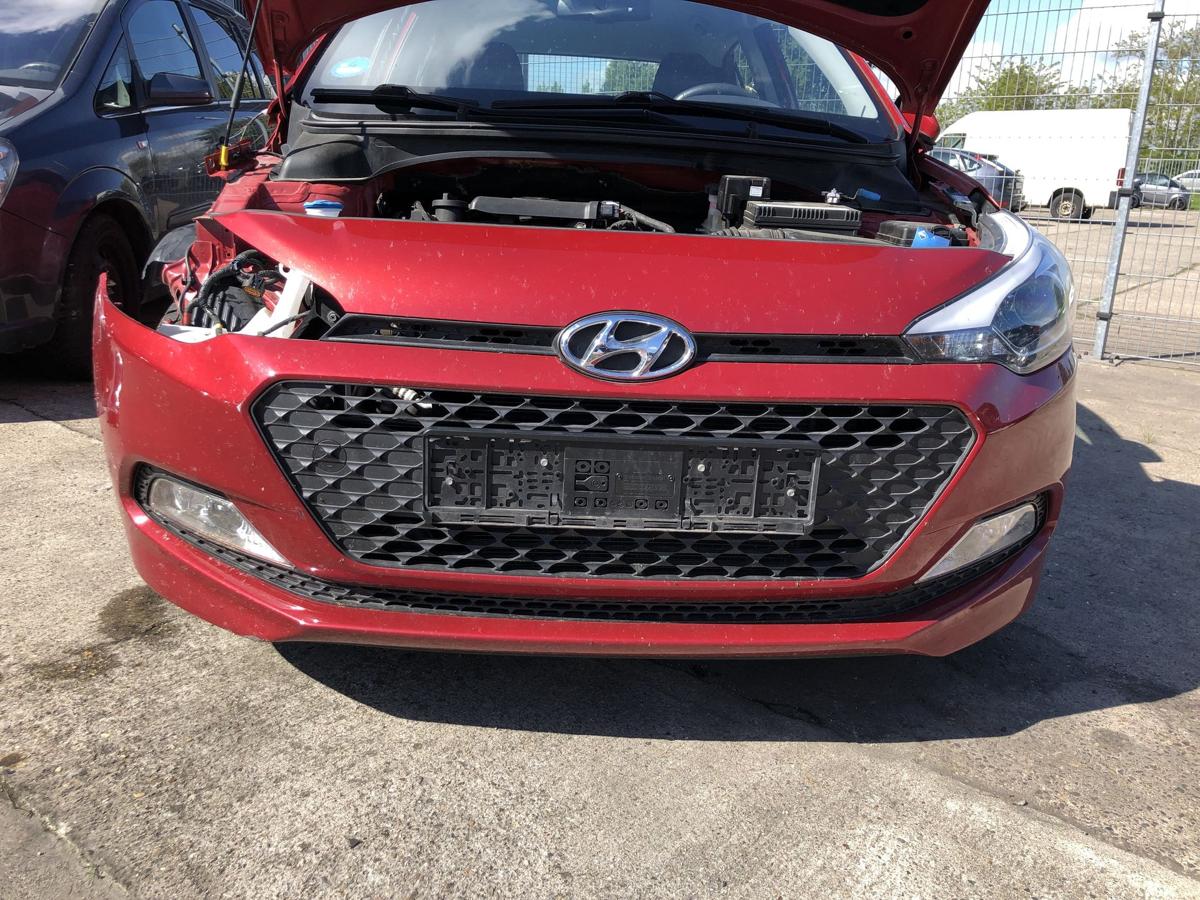 Hyundai i20 GB Sto&szlig;f&auml;nger vorn Frontsch&uuml;rze Nebel Passion Red OR Unfallschaden
