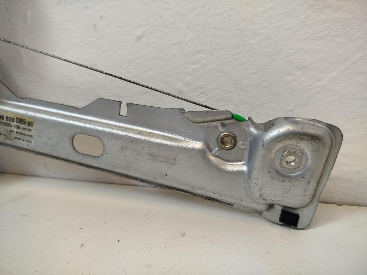 Peugeot 3008 I Typ 0U Fensterheber vorn links elektr Motor und Hebermechanik