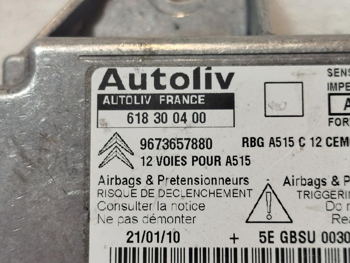 Citroen DS3 Sport Chic Steuerger&auml;t Airbag und Gurtstraffer Autoliv OEM