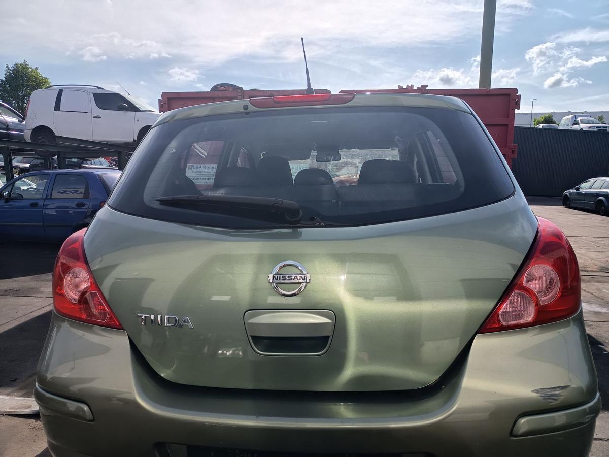 Nissan Tiida C11 orig Heckklappe Heckdeckel J40 Green Bj 2008