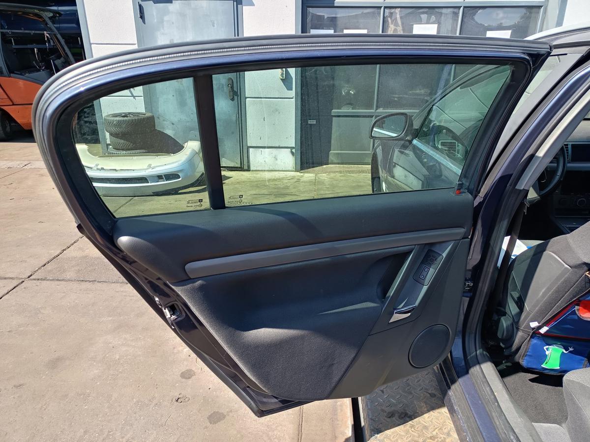 Opel Signum original T&uuml;r hinten links Z168 Metro Blau Baujahr 2007