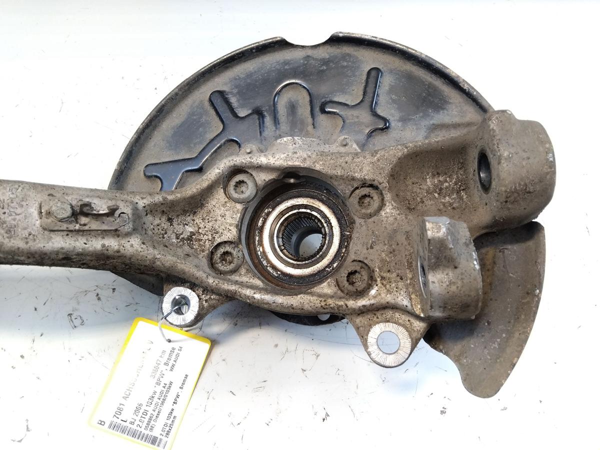 Audi A4 8E B7 Achsschenkel Radlagergeh&auml;use vorn links 2.0TDI 103kw Bj.2006