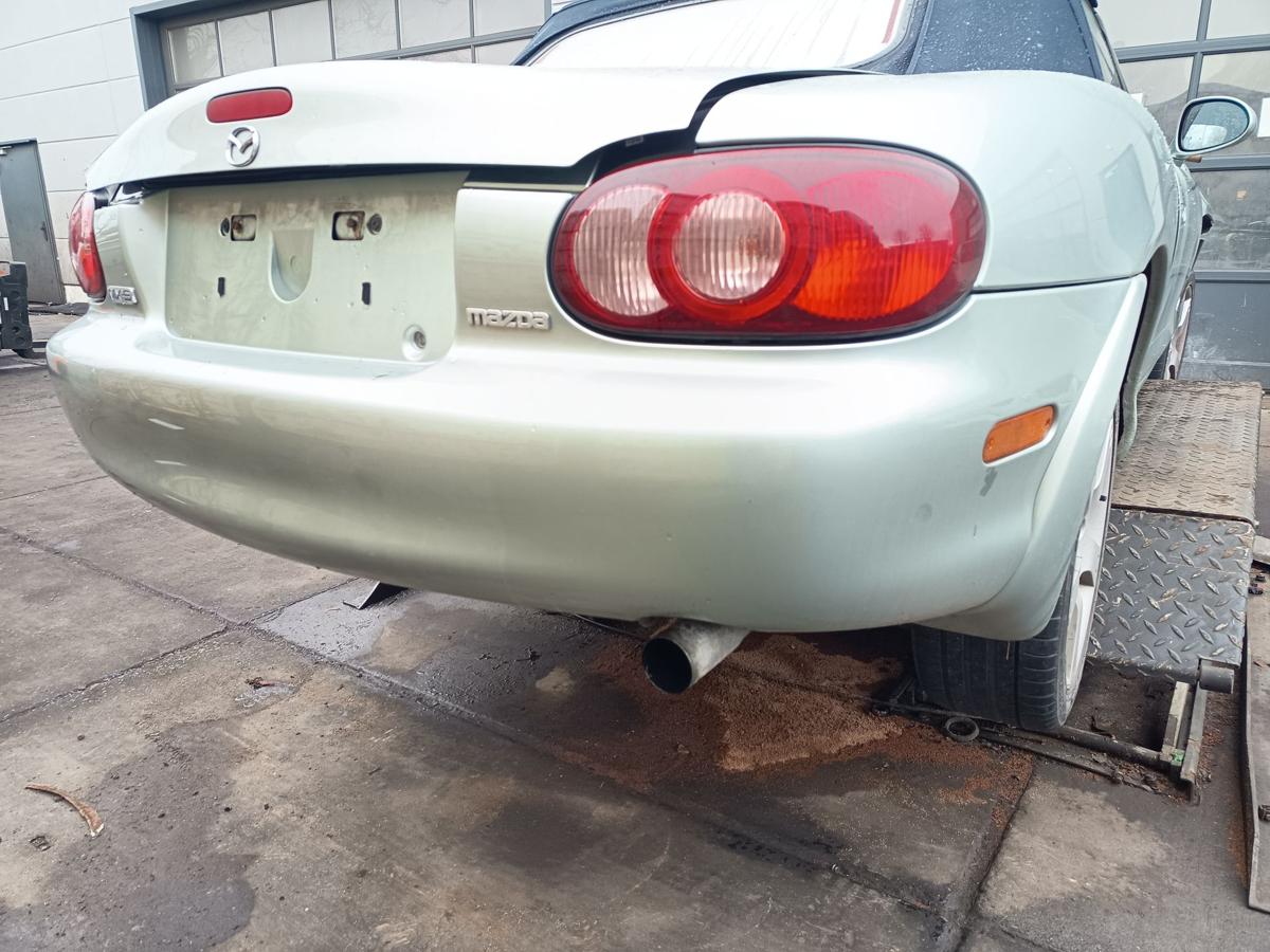 Mazda MX-5 NB orig Stoßstange hinten Stoßfänger 24V Cerrionsilber Bj 2003