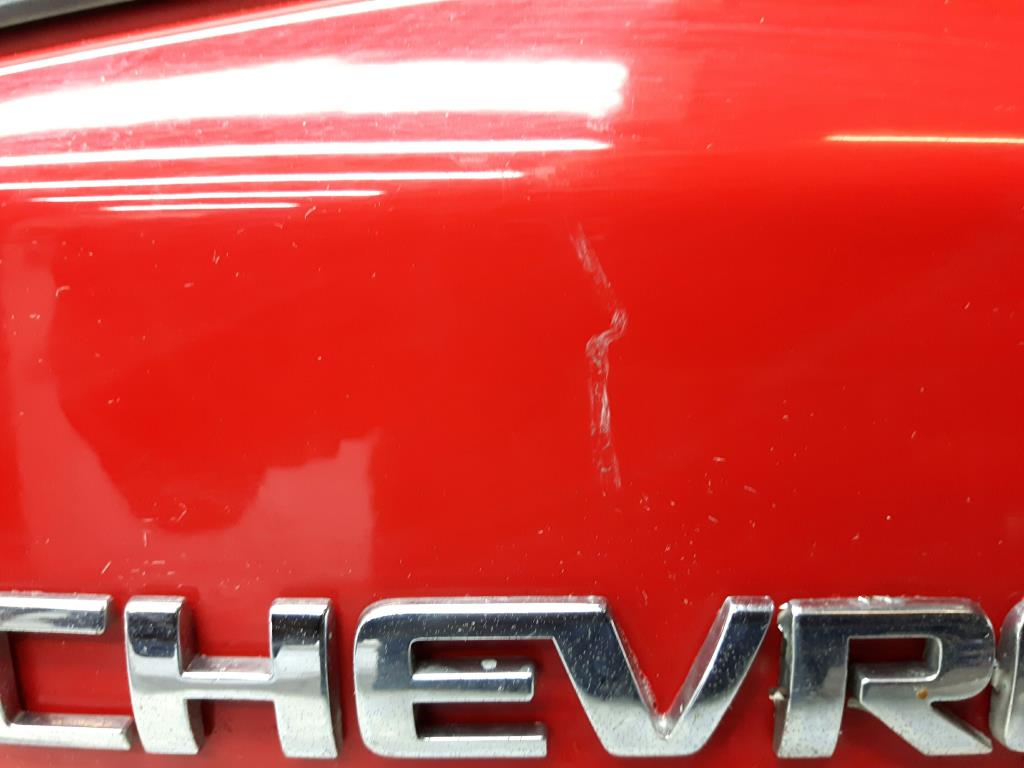 Chevrolet Aveo Heckklappe Kofferraumdeckel Heckscheibe original rot BJ2009