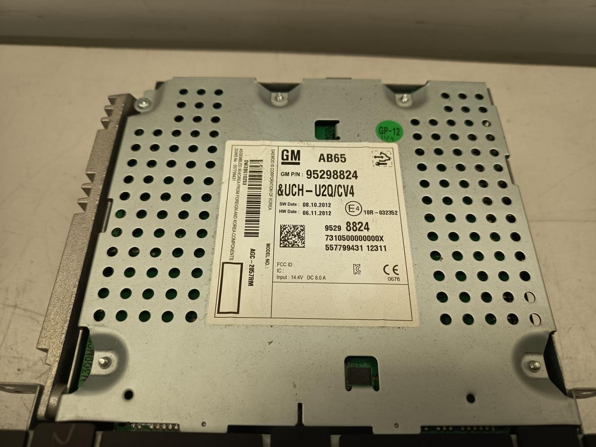 Chevrolet Spark original Radio 95298824 Baujahr 2013