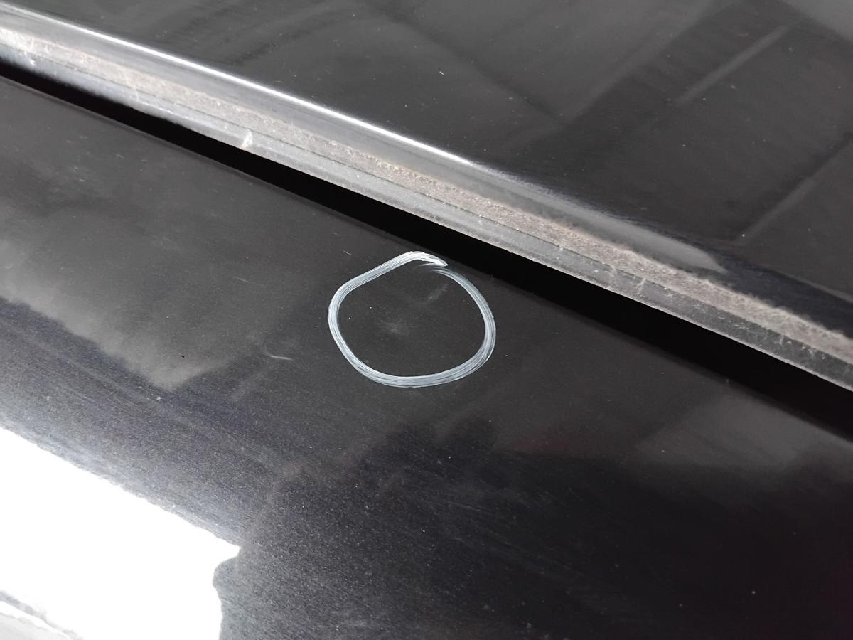 Audi A4 8E B6 original Kotflügel vorn rechts LZ9W ebonyschwarzmetallic BJ2002