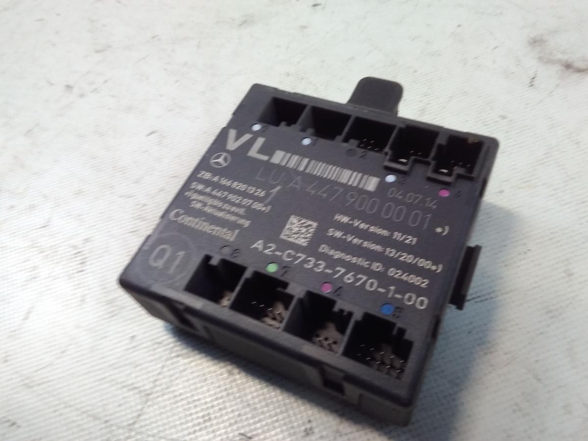 Mercedes Vito 111CDI 447 original T&uuml;rsteuerger&auml;t vorn links A4479000001 Bj.2014