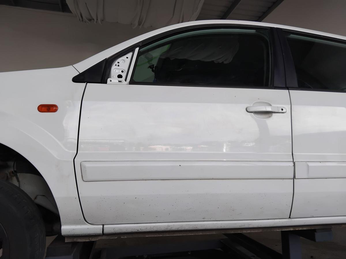 Ford Fusion JU2 Tür vorn links Fahrertür frostweiß BJ2011