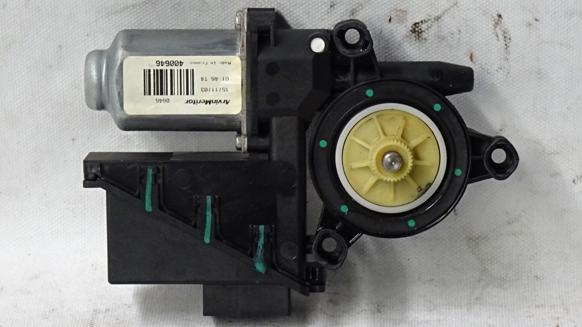 VW Polo 9N2 Bj2004 Fensterhebermotor Motor Fensterheber hinten rechts 6Q0959812A 400646