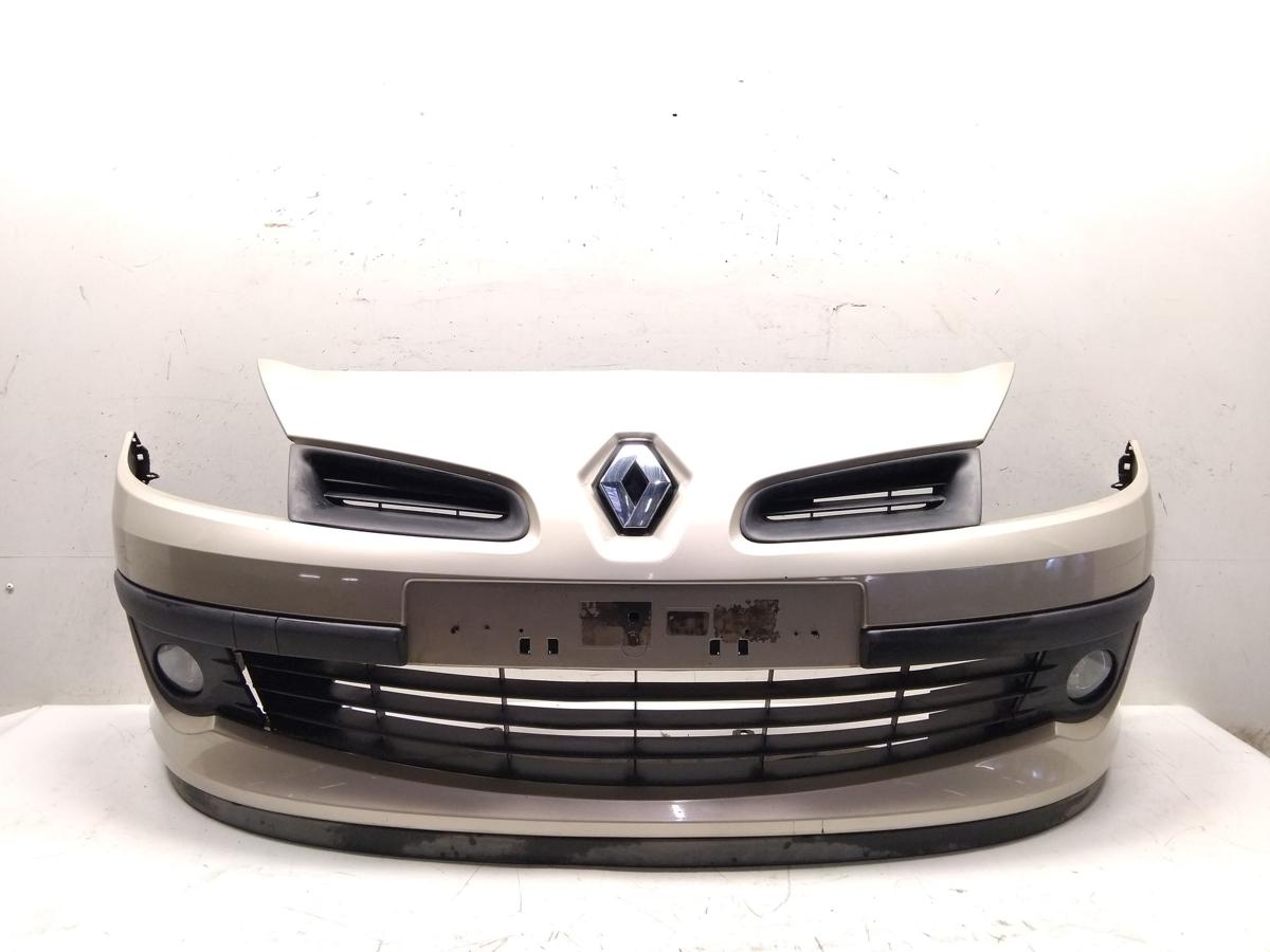 Renault Clio 3 original Sto&szlig;stange Sto&szlig;f&auml;nger vorn TED11 Beige Poivre BJ2005