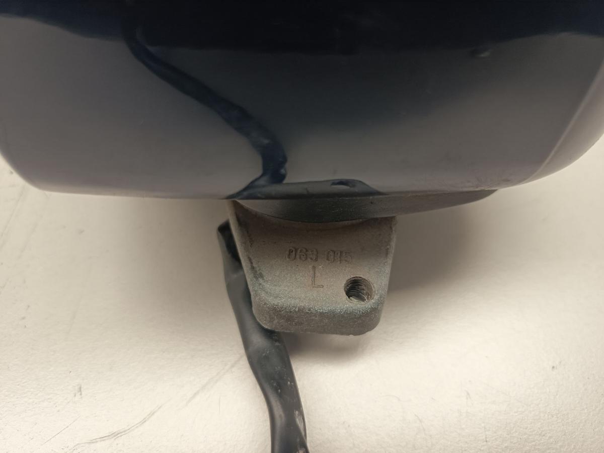 VW New Beetle 9C bis 2005 original Au&szlig;enspiegel links elektrisch in dunkelblau