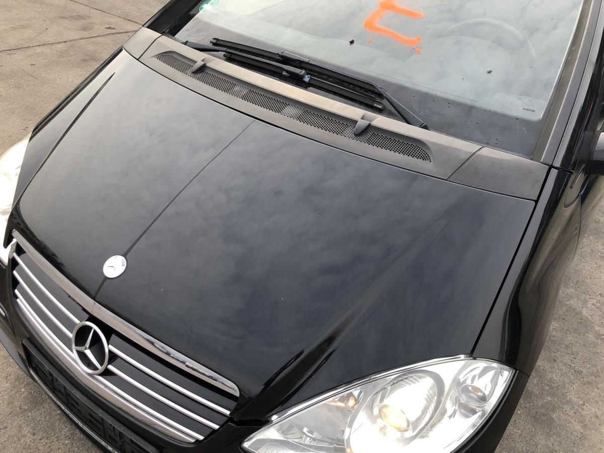 Mercedes A Klasse W169 Motorhaube Haube Klappe Deckel vorn 696 Nachtschwarz