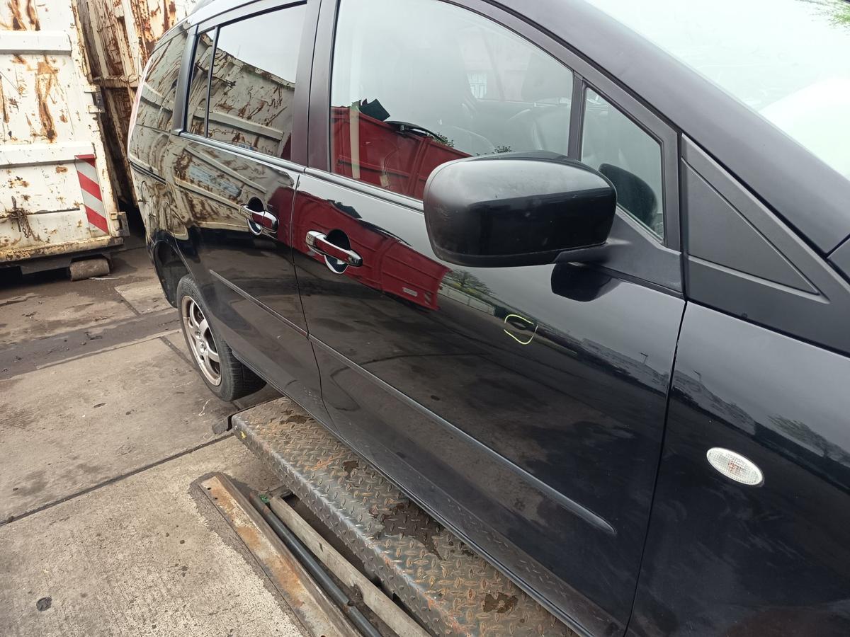 Mazda 5 CR original T&uuml;r vorn rechts Beifahrer A3F Brillant Black Bj 2009