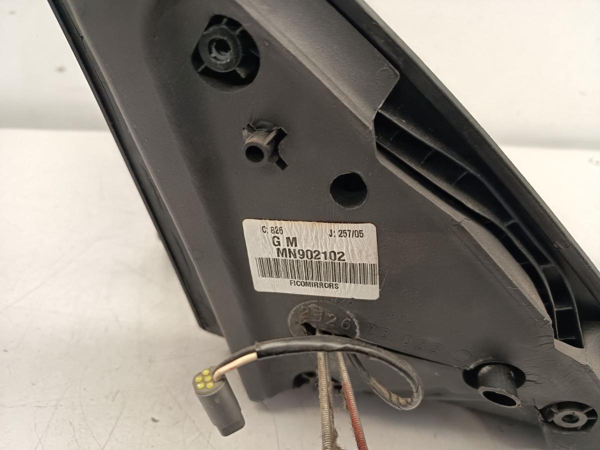 Smart Forfour 454 original Au&szlig;enspiegel links mechanisch EB4 Silber Bj 2005