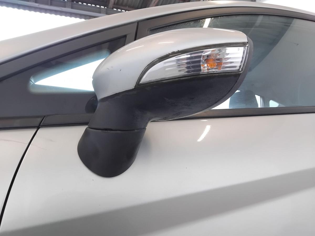 Ford Fiesta JA8 original Au&szlig;enspiegel links elektrisch&beheizt Polarsilber BJ09