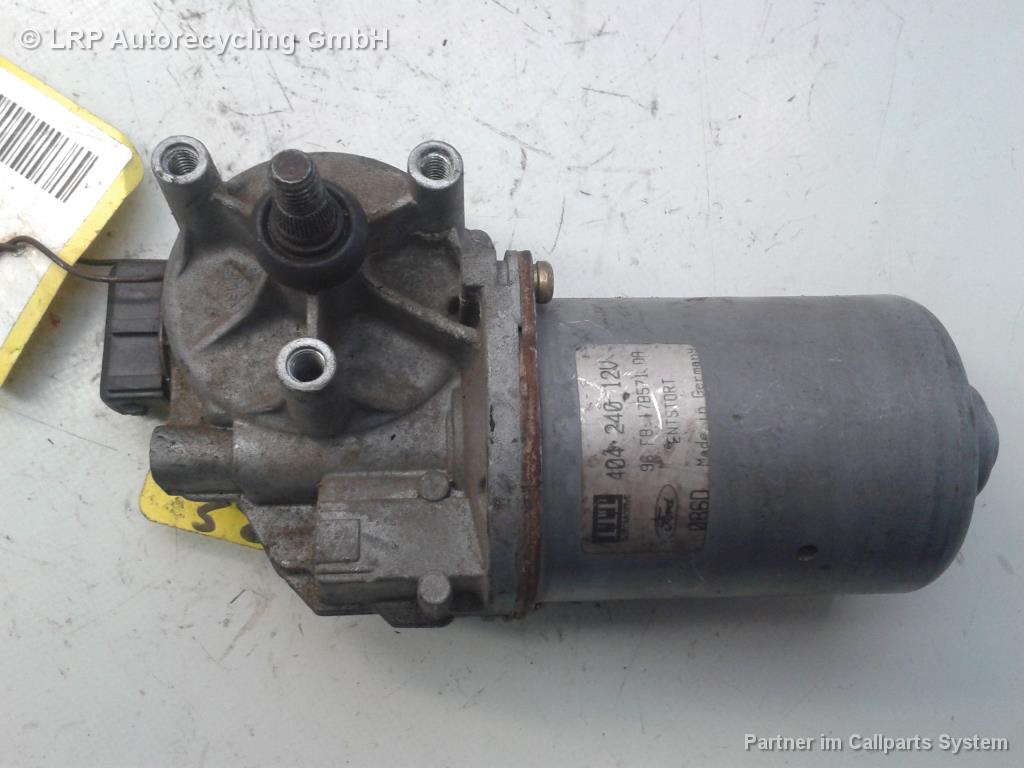 Ford Fiesta 4 JBS Wischermotor vorn 96FB17B571DA 404240 VALEO BJ1996