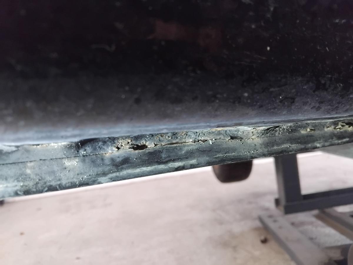 Seat Ibiza ST Kombi 6J T&uuml;r hinten links LZ9Y phantomschwarz BJ2012