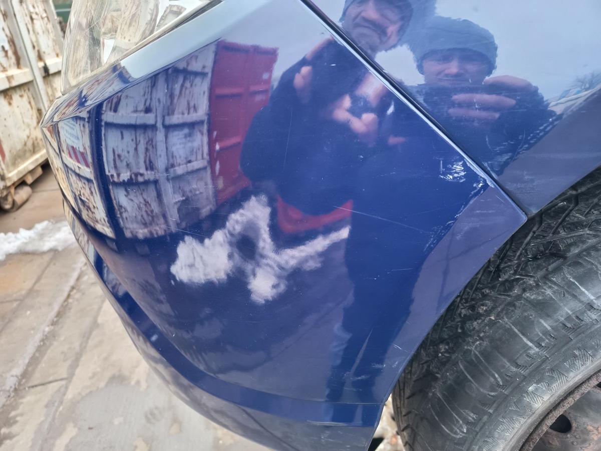 Dacia Sandero 1 original Sto&szlig;stange F&auml;nger vorn Front 61H Blue marine Bj 2009