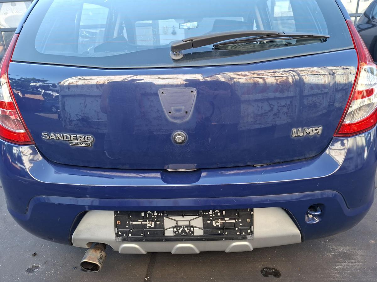 Dacia Sandero Stepway orig Stoßstange Stoßfänger hinten EZ2010 OV61H-Blue Marine