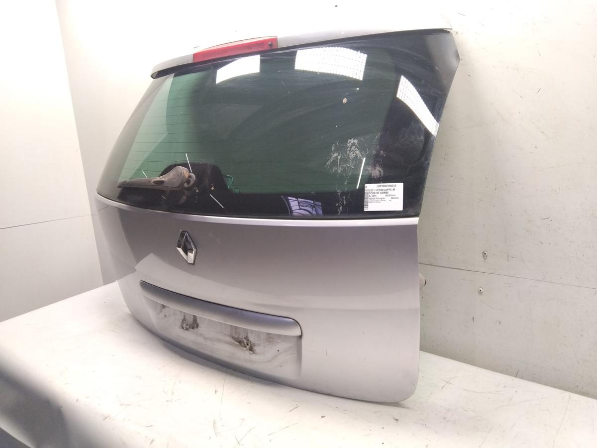 Renault Megane 2 Kombi orig Heckklappe TED69 Platingrau mit Heckscheibe BJ2009