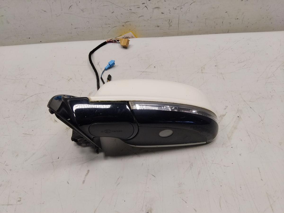 VW Phaeton GP3 orig Au&szlig;enspiegel links anklappbar Memory 12+2+2Pins BJ2011 LR9A