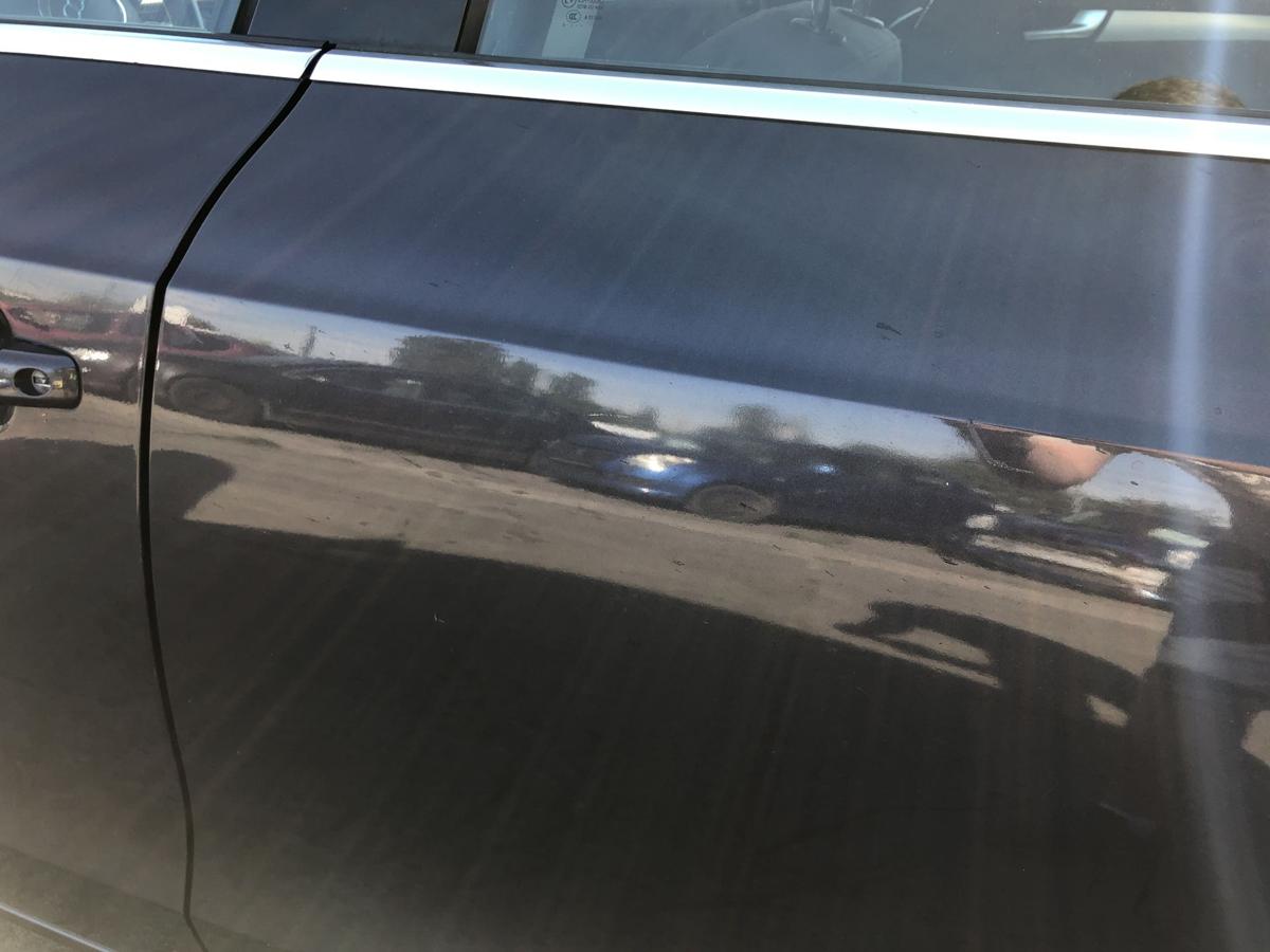 Audi A5 8T Sportback T&uuml;r hinten links im Rohbau Fondt&uuml;r LZ4X Amethystgrau Met