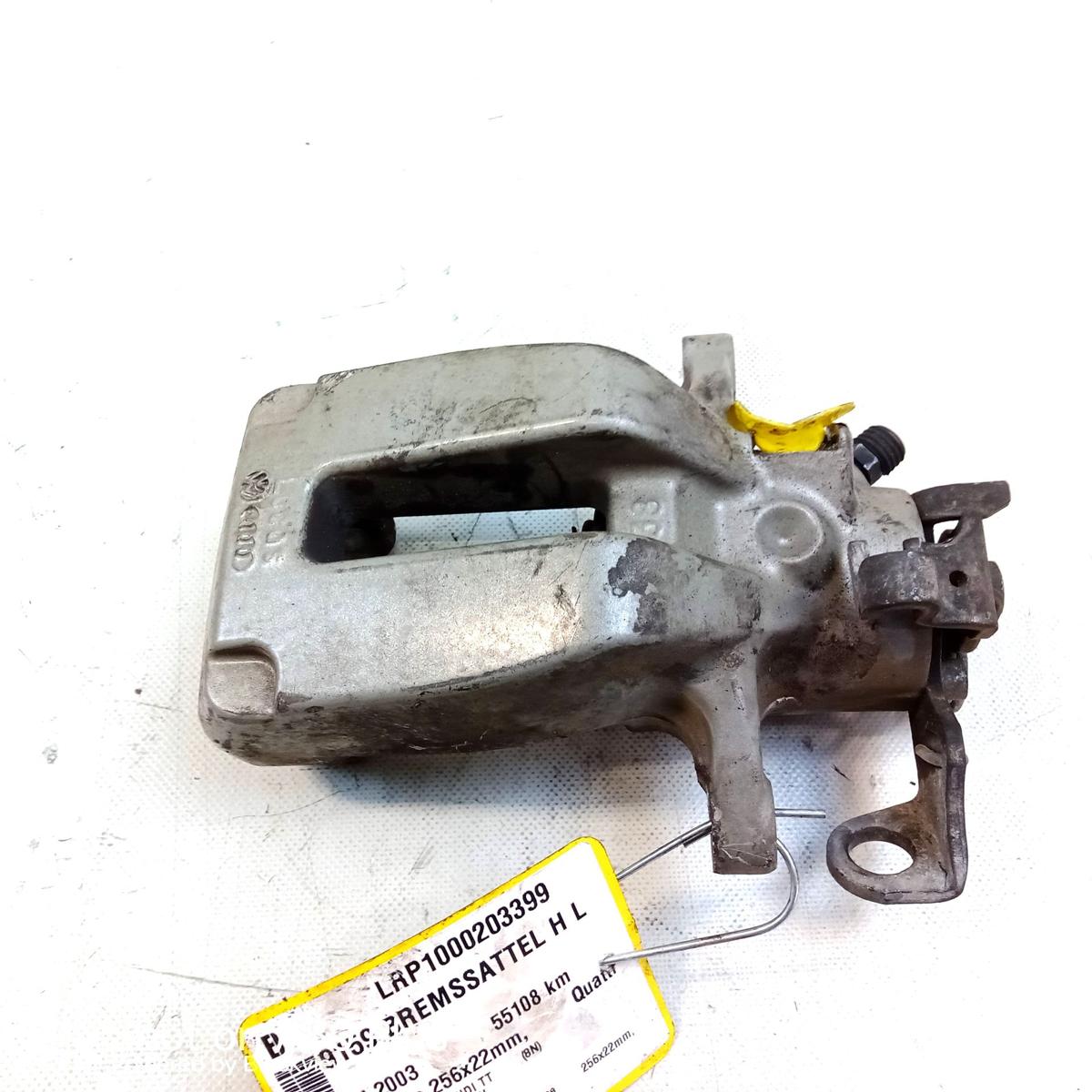 Audi TT 8N Quattro original Bremssattel Hinterachse links 256x22mm Bj.2003
